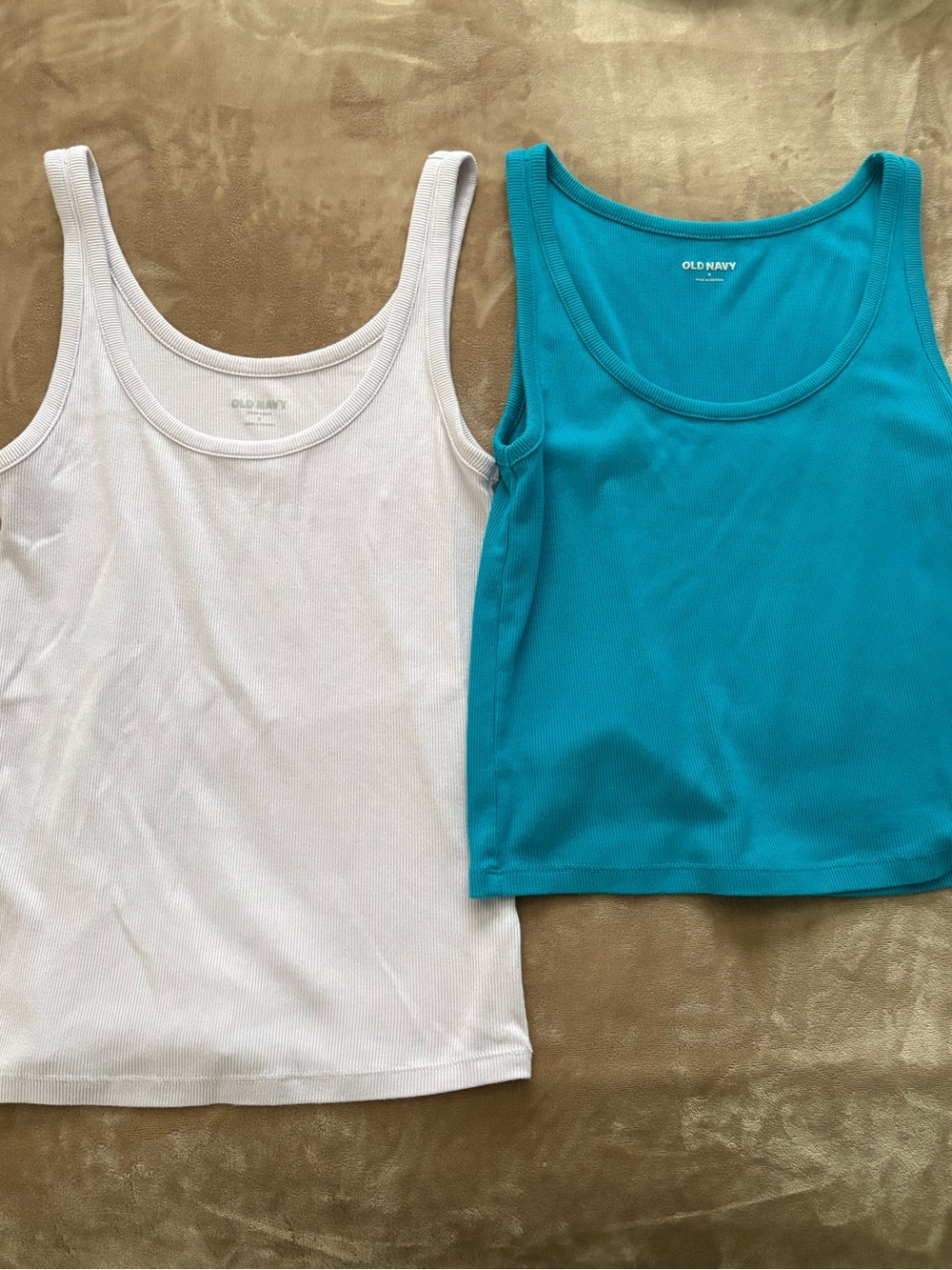 Old Navy Tank Tops — Light Purple & Blue Set